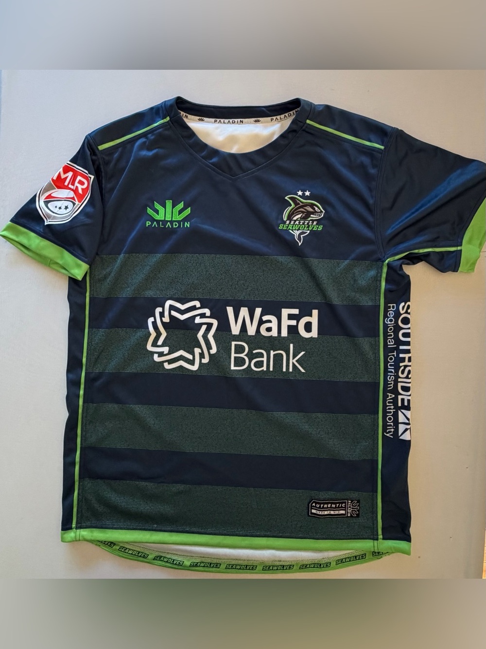 Seattle Seawolves Paladin Rugby Jersey Sz XXL MLR Krusteaz